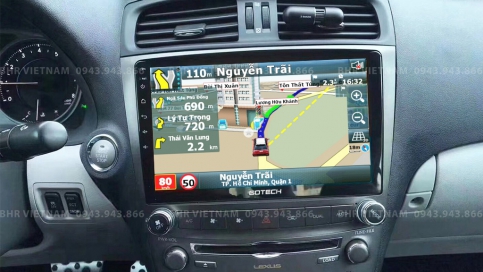 Màn hình DVD Android xe Lexus IS250 2005 - 2012 | Gotech GT10 Pro